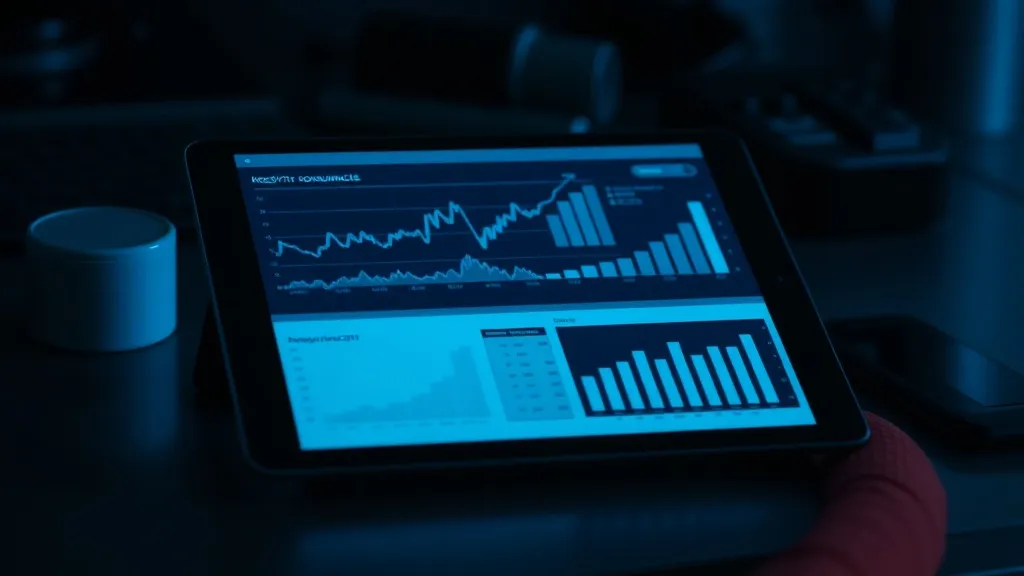A professional, minimalist close-up of a digital tablet show