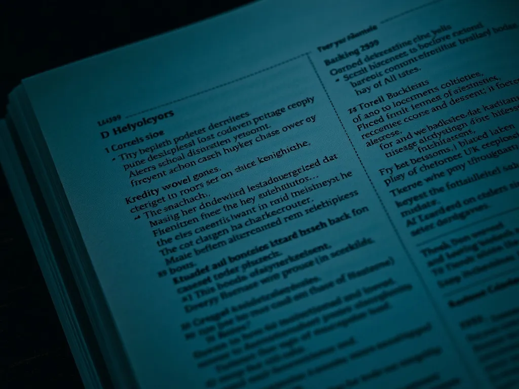 Macro photography of a professional financial dictionary pag